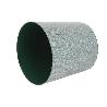 MACETA O MACETERO GAMA TEXTIL COLOR VERDE PP Ø 254 X 269 MM 10,5 L   CAJA 4 UNID.