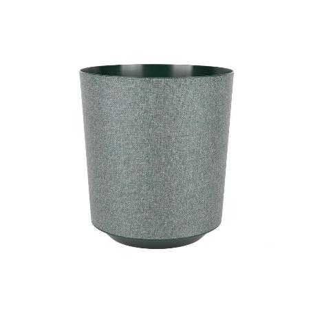 MACETA O MACETERO GAMA TEXTIL COLOR VERDE PP Ø 285 X 316 MM 16 L   CAJA 4 UNID.
