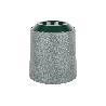 MACETA O MACETERO GAMA TEXTIL COLOR VERDE PP Ø 285 X 316 MM 16 L VENTA UNITARIA