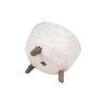 MACETA CON PATAS Y FILTRO DE DRENAJE COLOR BLANCO WPC Ø 290 X 230 MM 9,3 L VENTA UNITARIA