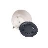 MACETA CON PATAS Y FILTRO DE DRENAJE COLOR BLANCO WPC Ø 395 X 255 MM 21 L VENTA UNITARIA