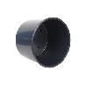 MACETERO 2 EN 1 FORMA CÓNICA CON DEPÓSITO COLOR NEGRO PP Ø 409 X 750 MM 29,5 L
