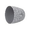 MACETA O MACETERO TRENZADA COLOR GRIS CLARO PP Ø 306 X 262 MM 15,6 L   CAJA 5 UNID.