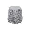 MACETA O MACETERO TRENZADA COLOR GRIS CLARO PP Ø 306 X 262 MM 15,6 L   CAJA 5 UNID.