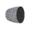 MACETA O MACETERO TRENZADA COLOR GRIS OSCURO PP Ø 306 X 262 MM 15,6 L VENTA UNITARIA