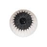 MACETA CON FILTRO DE DRENAJE A RAYAS COLOR BLANCO WPC Ø 300 X 356 MM 11,6 L VENTA UNITARIA