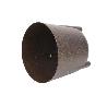MACETA CON PATAS Y FILTRO DE DRENAJE COLOR CAFÉ WPC Ø 255 X 253 MM 8,1 L   CAJA 5 UNID.