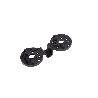 PACK 10 UDS. PINZA NEGRA PARA MALLA DE SOMBREO