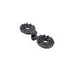 PACK 10 UDS. PINZA NEGRA PARA MALLA DE SOMBREO