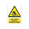 SEÑAL POLIESTIRENO 420X297MM. ¡PELIGRO! SUELO RESBALADIZO