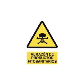 SEÑAL POLIESTIRENO 297 X 210 MM PRODUCTOS FITOSANITARIOS
