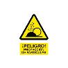 SEÑAL POLIESTIRENO 210 X 148 MM PROYECCIÓN PARTÍCULAS. EL DISEÑO DE LA SEÑAL PUEDE VARIAR, PERO EN NINGÚN CASO SE V