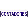 SEÑAL GLASSPACK ADHESIVA 250X62MM. CONTADORES