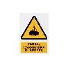 SEÑAL POLIESTIRENO 297X210 MM PERILL CARREGUES SUSPESES