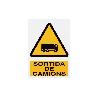 SEÑAL POLIESTIRENO 297X210 MM PERILL SORTIDA CAMIONS