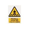 SEÑAL POLIESTIRENO 297X210 MM PERILL PAS PEATONS