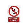 SEÑAL POLIESTIRENO 297X210 MM PROHIBIT FUMAR