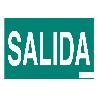 SEÑAL LUMINISCENTE 210X148MM. SEÑAL SALIDA