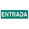 SEÑAL LUMINISCENTE 400X100MM ENTRADA
