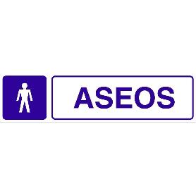 SEÑAL GLASSPACK ADHESIVA 250X62MM. ASEOS