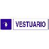 SEÑAL GLASSPACK ADHESIVA 250X62MM. VESTUARIO