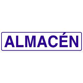 SEÑAL GLASSPACK ADHESIVA 175X45MM. ALMACÉN