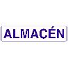 SEÑAL GLASSPACK ADHESIVA 175X45MM. ALMACÉN