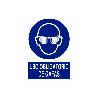 SEÑAL POLIESTIRENO  210X148MM. USO OBLIGATORIO DE GAFAS