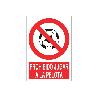 SEÑAL POLIESTIRENO 420X297MM. PROHIBIDO JUGAR A LA PELOTA