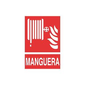 SEÑAL LUMINISCENTE 297X210MM. MANGUERAS DE COMPRESOR