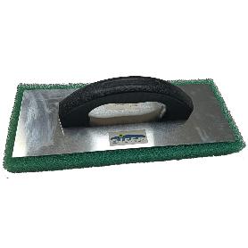 SIFER TALOCHA MANGO PLASTICO  ESPONJA VERDE 305X125X25 MLS005C