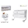 DISPENSADOR DE COCINA BLANCO TRIPLE PARA PAPEL DE ALUMINIO - FILM - PAPEL DE COCINA  CONFORTIME
