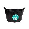 CAPAZO NEGRO RECICLADO 15 L 34.5 X 24 X 24 CM   CAJA 12 UNID.