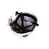 CASCO INDUSTRIAL SEGURIDAD BLANCO CON REGULADOR Y BARBUQUEJO