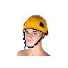 CASCO INDUSTRIAL SEGURIDAD AMARILLO CON REGULADOR Y BARBUQUEJO