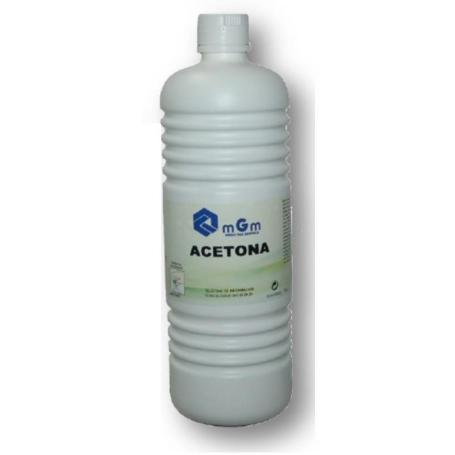 ACETONA DISOLVENTE. PURA. BOTELLA. CAPACIDAD 1L