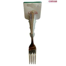 TENEDOR PASTEL LUNCH CLASSIC SIMILAR MODELO ENGLAND,OXFORD,INGLES - PAQUETE 6 UNIDADES COMAS