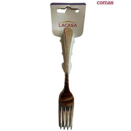 TENEDOR LUNCH TARTA MOD SEVILLA SIMILAR MODELO NORDIC LACASA - PAQUETE 6 UNIDADES