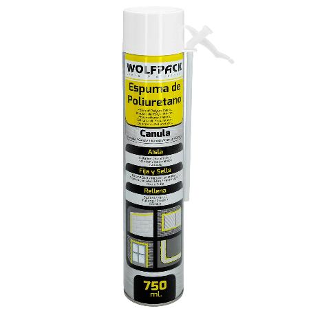 ESPUMA POLIURETANO  750 ML. CON CANULA