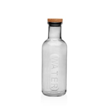 BOTELLA VIDRIO TAPON CORCHO 1 L