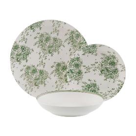 VAJILLA PORCELANA BEATRICE 18 PIEZAS