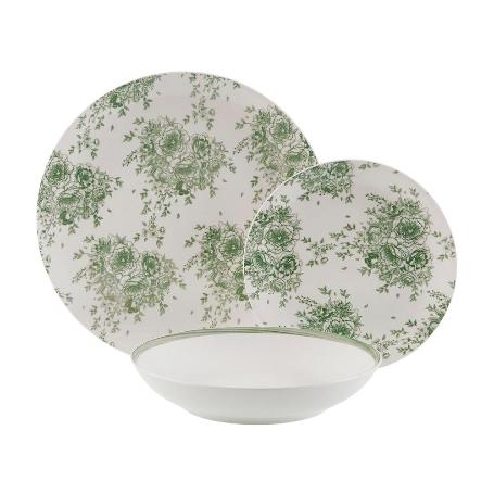 VAJILLA PORCELANA BEATRICE 18 PIEZAS
