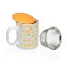 TAZA + FILTRO + TAPA INFUSION CLIVA 350 ML