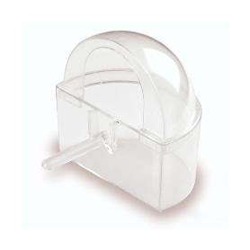COMEDERO CAPILLA JAULA TRANSPARENTE