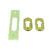 CERRADURA SEGURIDAD 4225 50 MM LATONADO 3 BULONES DESLIZANTES