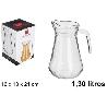 JARRA DE CRISTAL PARA SANGRIA Y CERVEZA 1,3 LTS.  ALESSANDRO