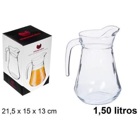 1,5 LTS. JARRA PARA CERVEZA O SANGRIA  SIMILAR BROC ARCOROC  21,5X15X13 CMS ALESSANDRO