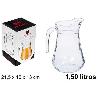 1,5 LTS. JARRA PARA CERVEZA O SANGRIA  SIMILAR BROC ARCOROC  21,5X15X13 CMS ALESSANDRO