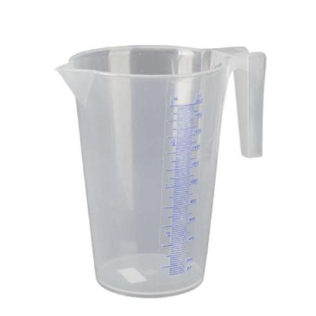 JARRA MEDIDORA TRANSPARENTE. PLÁSTICO RÍGIDO. 2 L
