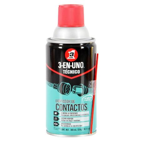 WD40 3 EN UNO LIMPIADOR DE CONTACTOS SPRAY 250 ML 34474